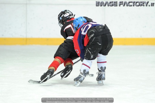 2011-03-20 Aosta 2419 Hockey Milano Rossoblu U10-Aosta Neri - Alessandro Brigada